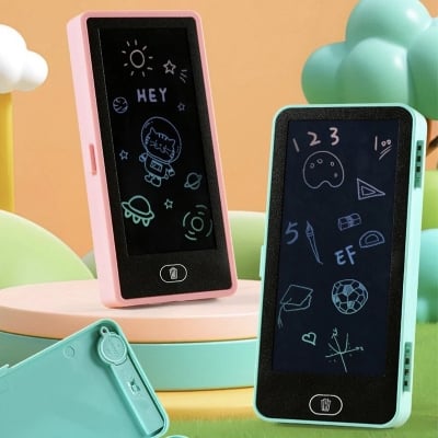 Picture of LCD Screen Pencil Case Handwriting 2-in-1 Cute Pen Box Large Capacity