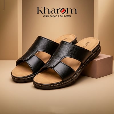 Picture of Black Doctor Shoe-1 - Black