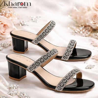 Picture of Kharom Party Heel - Black