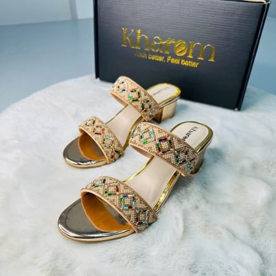 Picture of Zigzag Heel - Golden