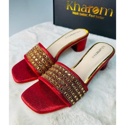 Picture of Maroon Gorges Heel - Maroon