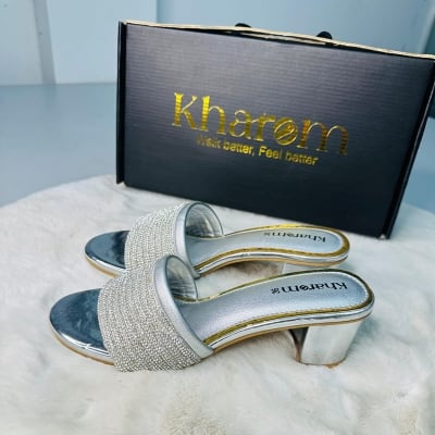 Picture of Kharom Glam Shine Heel - Silver