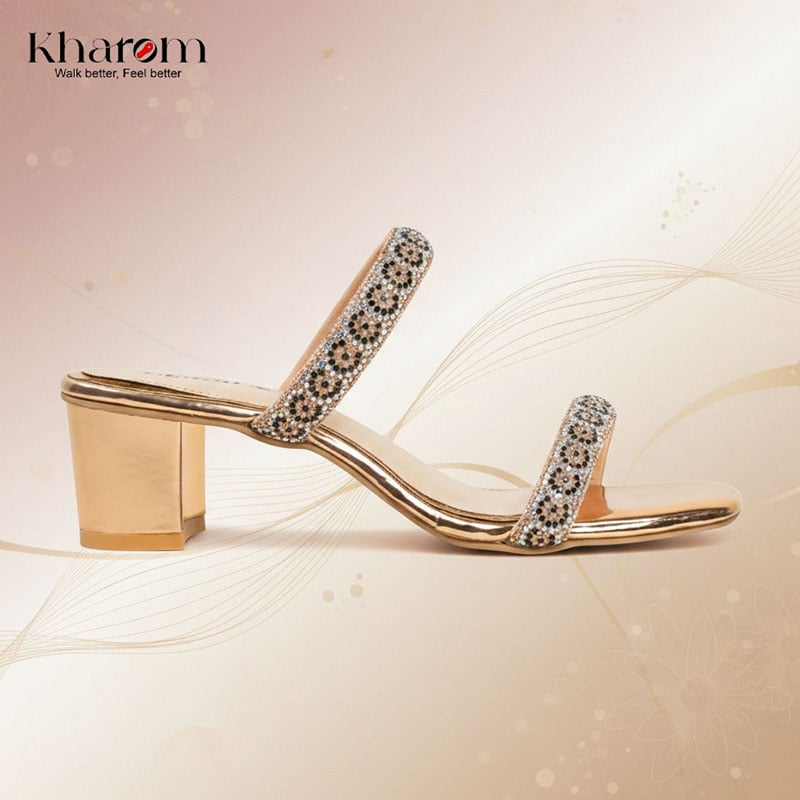 Picture of Kharom Party Heel - Golden