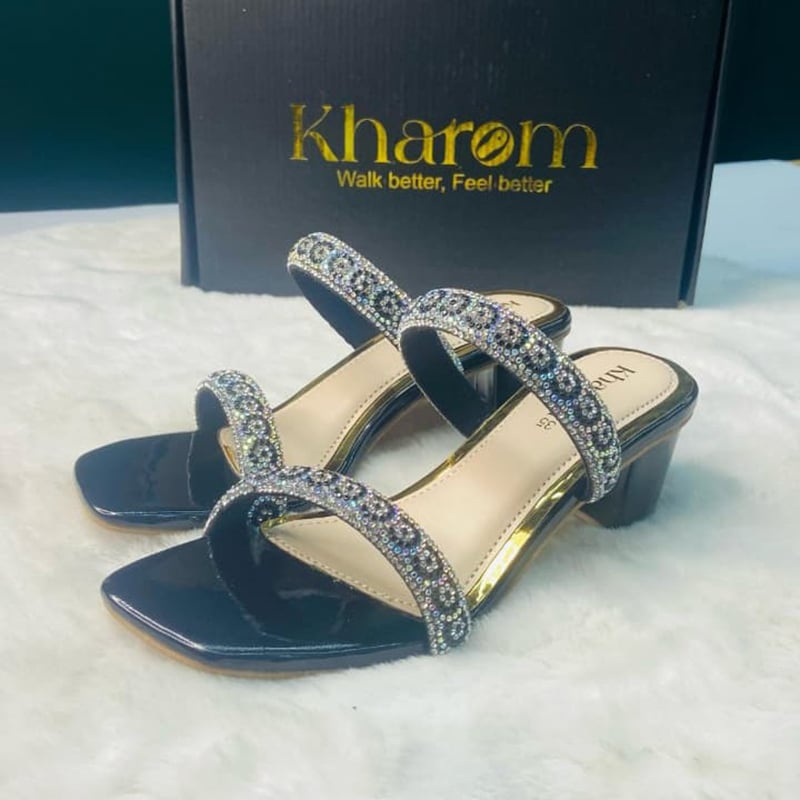 Picture of Kharom Party Heel - Black