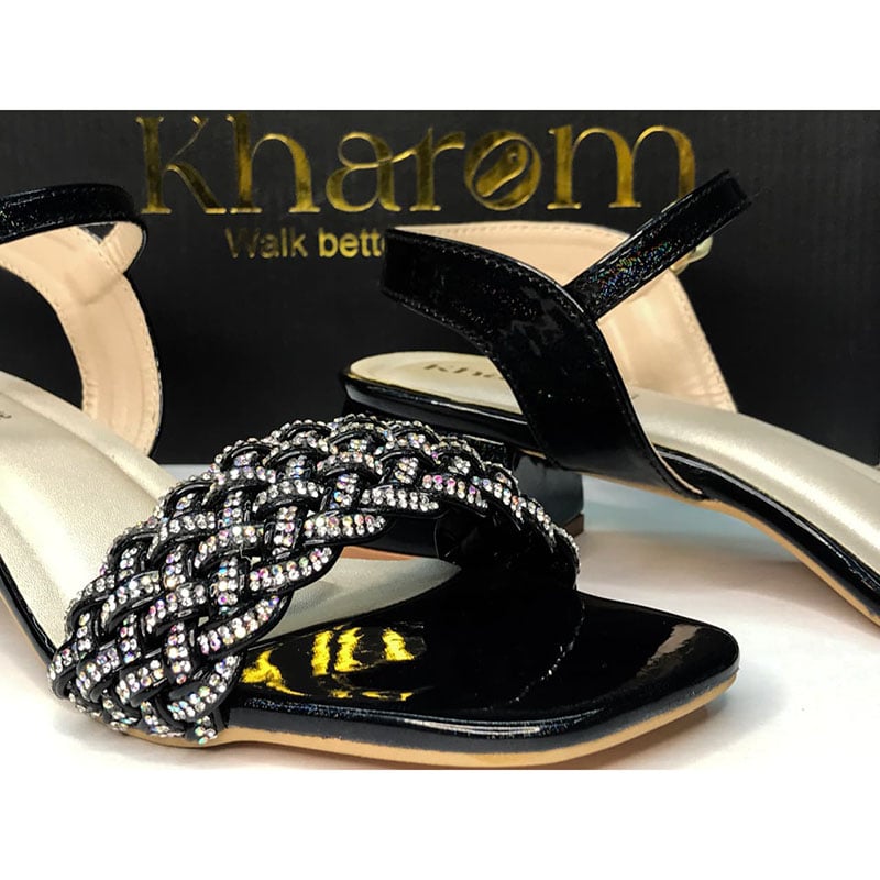 Picture of Kharom Semi Heel Belt - Black