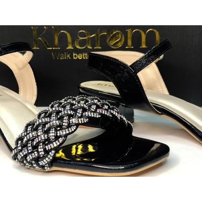 Picture of Kharom Semi Heel Belt - Black