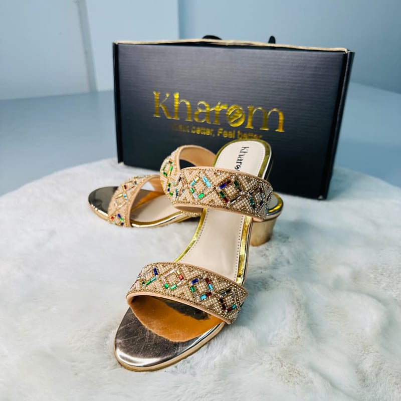 Picture of Zigzag Heel - Golden