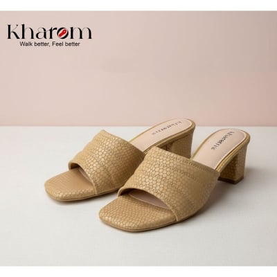 Picture of Snack Texture Heel - Nude