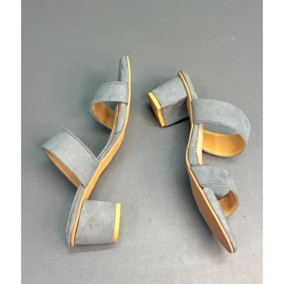 Picture of Suede Leather 2- Belt - Gray