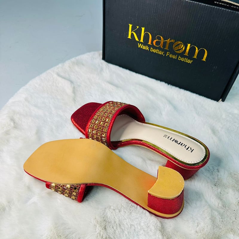 Picture of Maroon Gorges Heel - Maroon
