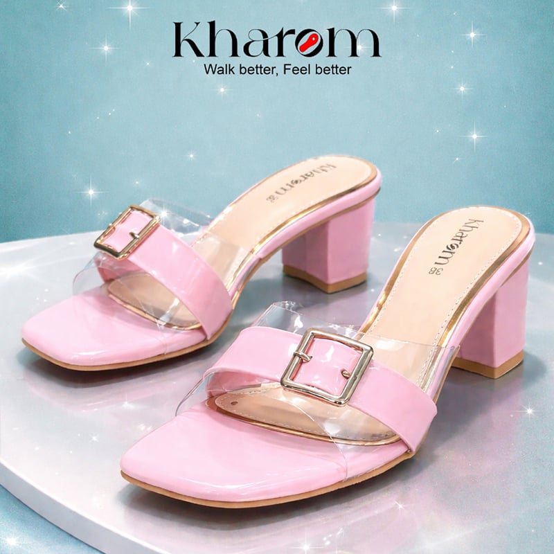 Picture of Transparent heel - Pink