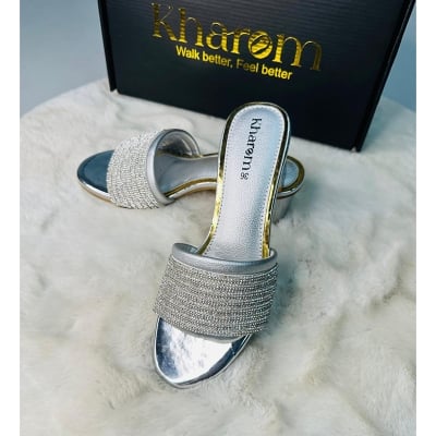 Picture of Kharom Glam Shine Heel - Silver