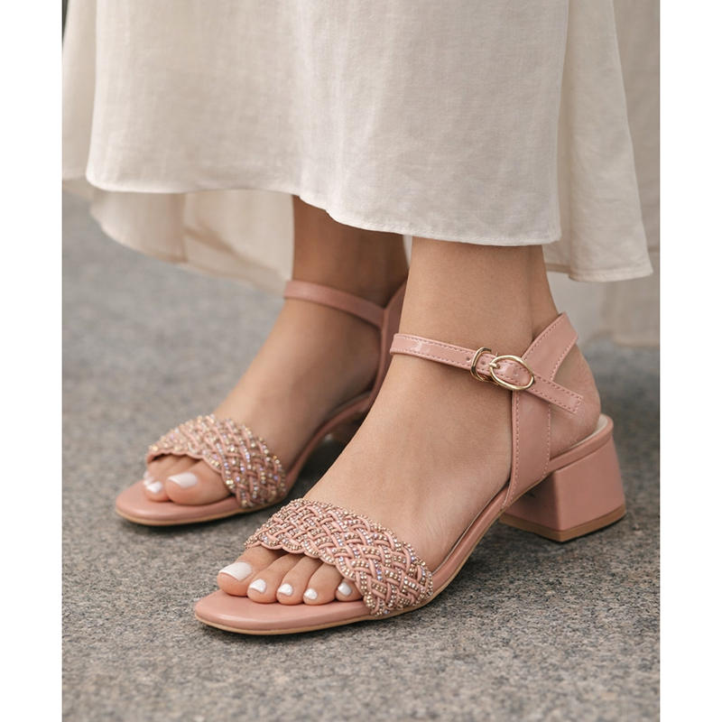 Picture of Kharom Semi Heel Belt - Onion