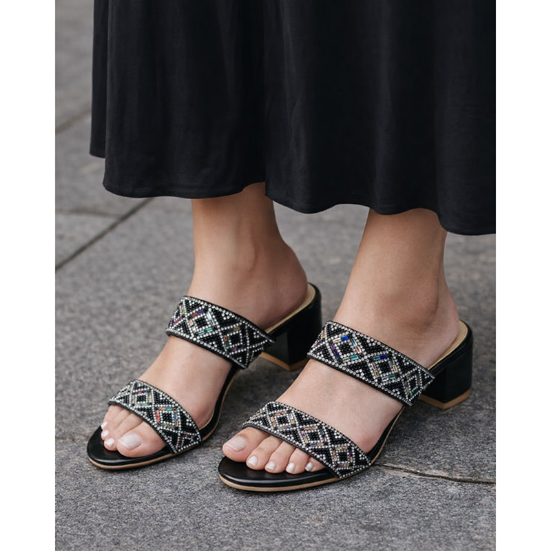 Picture of Zigzag Heel - Black