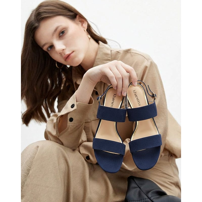 Picture of Suede Leather Belt - Blue