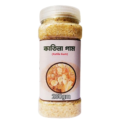 Picture of Katila Gum - 250 Gm (Powder) (Tragacanth) Shiraz gum, shiraz, gum elect or gum dragon.