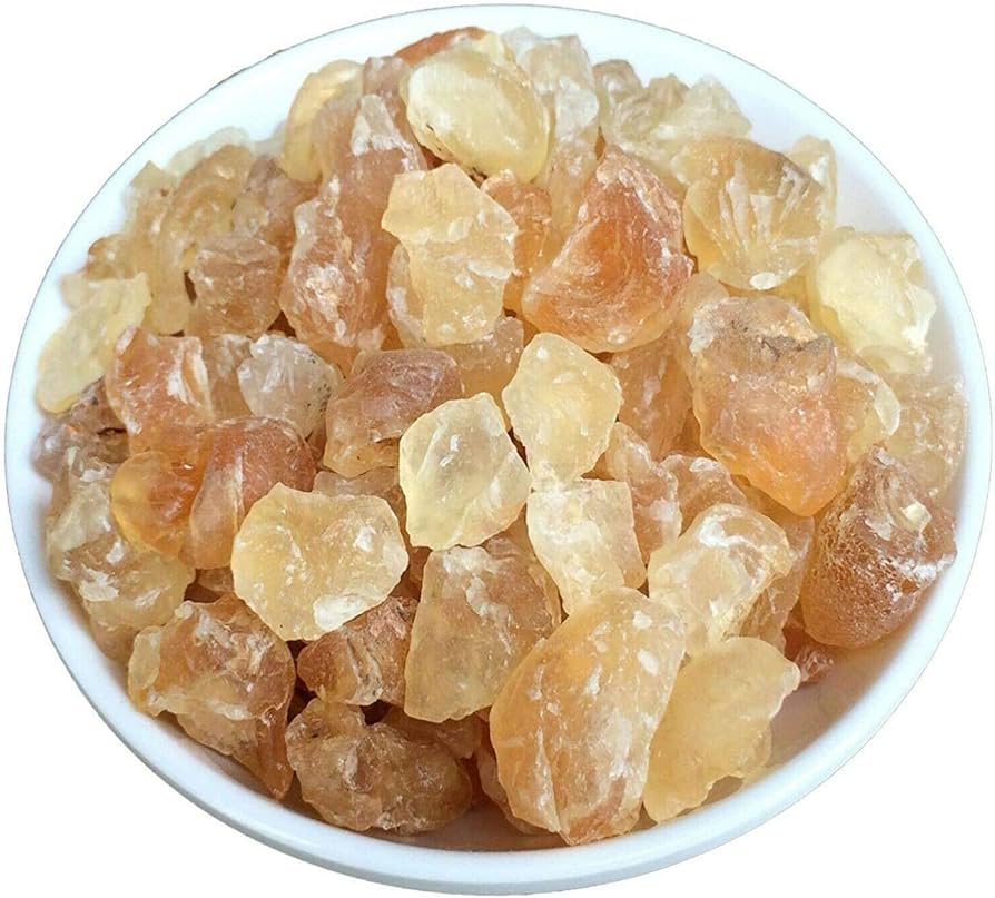 Picture of Katila Gum - 250 Gm (Powder) (Tragacanth) Shiraz gum, shiraz, gum elect or gum dragon.