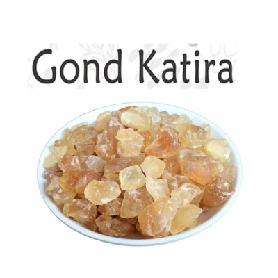 Picture of Katila Gum - 250 Gm (Powder) (Tragacanth) Shiraz gum, shiraz, gum elect or gum dragon.