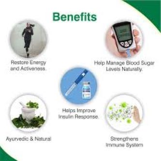 Picture of Organic Diabetic Care - Made from 10 very valuable Natural herbs - 200 gm