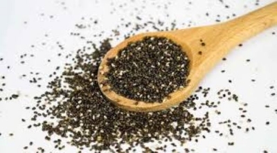 Picture of Whole Natural Dark Chia Seeds - 500g UK (Premium Quality) JAR - Chia Seed