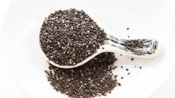 Picture of Whole Natural Dark Chia Seeds - 500g UK (Premium Quality) JAR - Chia Seed