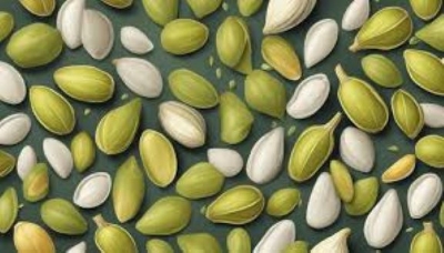 Picture of Misty kumra seed-Raw pumkin seed/kumro bij 100gm (For Eat)