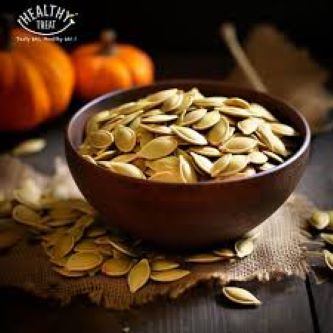 Picture of Misty kumra seed-Raw pumkin seed/kumro bij 100gm (For Eat)
