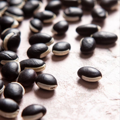 Picture of Dry Black Beans - 1Kg/Black Bean / Kalo shimer Bij