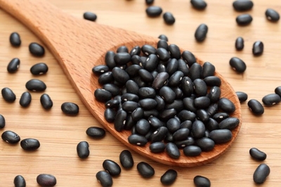 Picture of Dry Black Beans - 1Kg/Black Bean / Kalo shimer Bij
