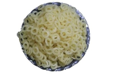 Picture of Ready To Fry Ring Papor Chips Crunchy Papad Chips Snacks - 250gm