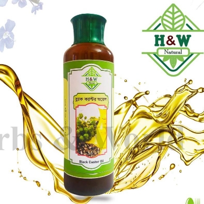 Picture of Black Castor Oil/ Kalo Venna Tel  - 200 ml