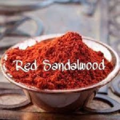 Picture of Red Sandalwood Powder / Lal Chandan Gura - 50 gm - Red