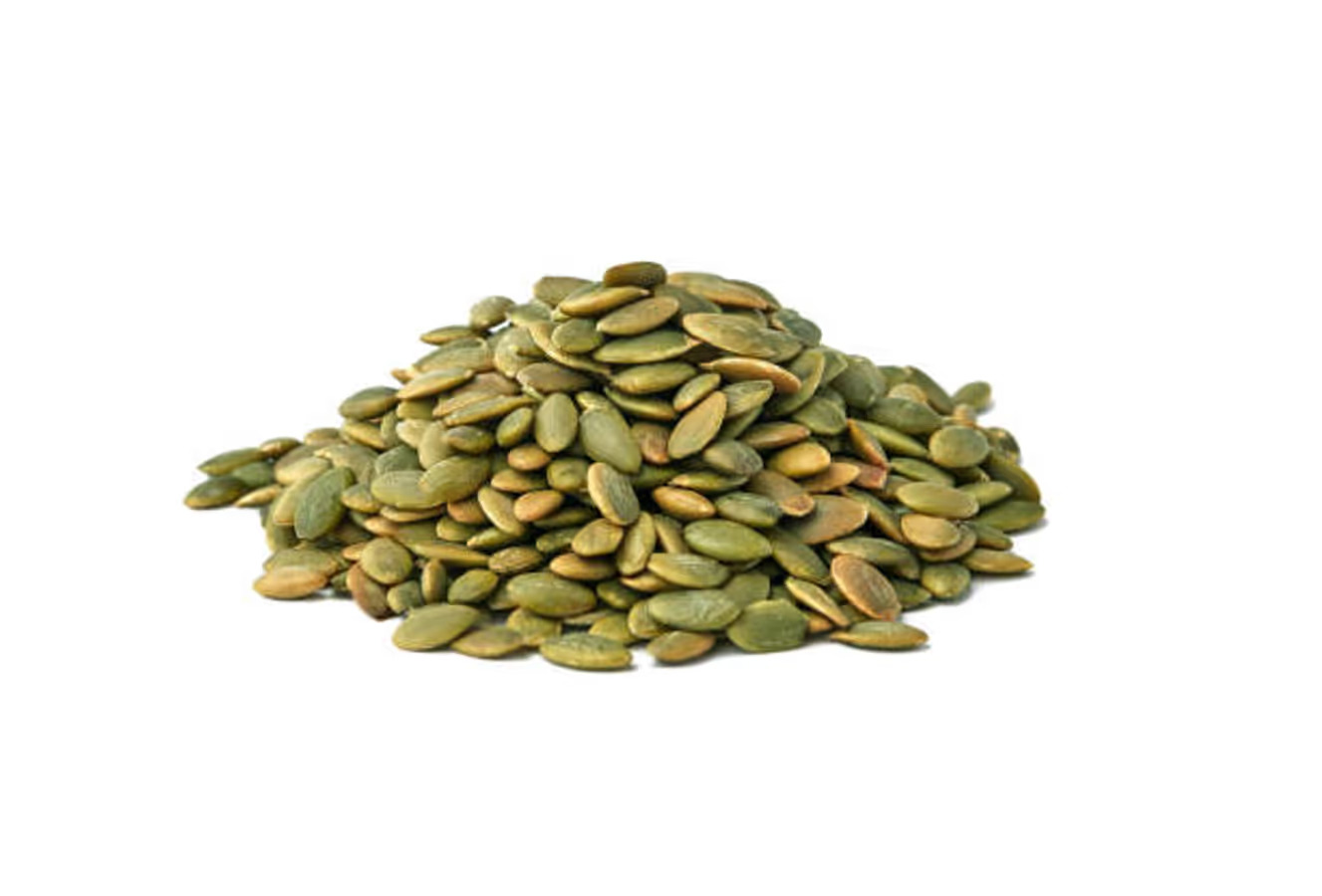 Picture of Raw pumpkin seed/kumro bij - 500 gm  ( Misty kumra seed)