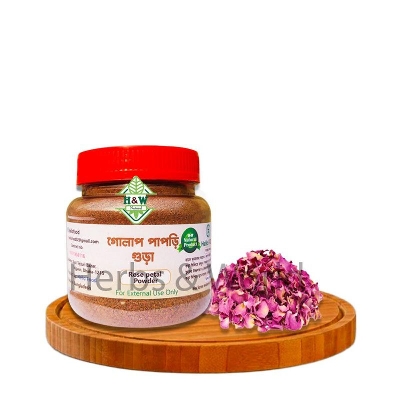 Picture of Rose Petal Powder (100 gm)- Golap Papri Gura