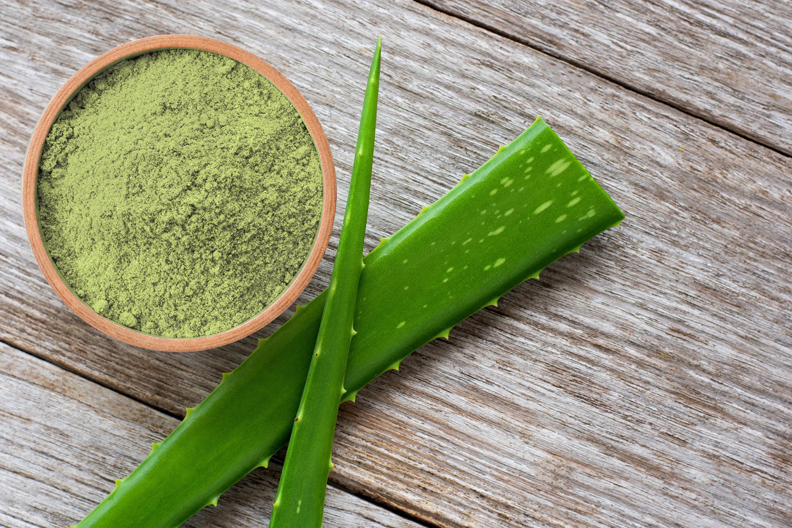 Picture of Aloevera Powder-200gm- Aloe Vera Gura / Aloe Vera Powder
