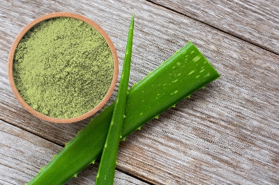 Picture of Aloevera Powder-200gm- Aloe Vera Gura / Aloe Vera Powder