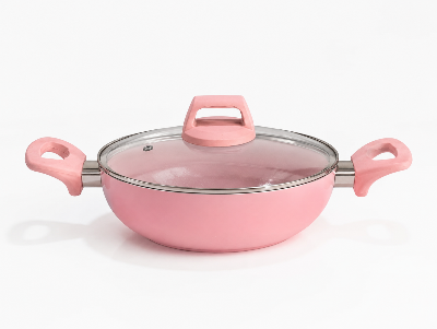 Picture of TPR NS Ceramic Coated Karai W. Lid IB 24 CM-Pink