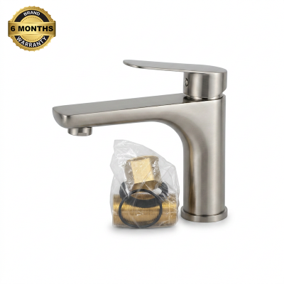 Picture of Basin Mixer (Short)-Grey