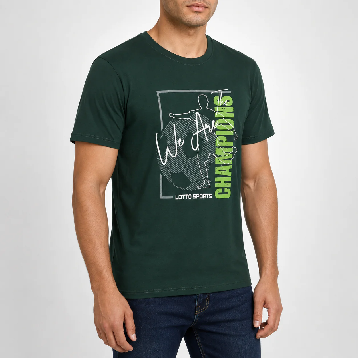 Picture of GREEN T-SHIRTS SPORTS FOR MEN 8AE0721