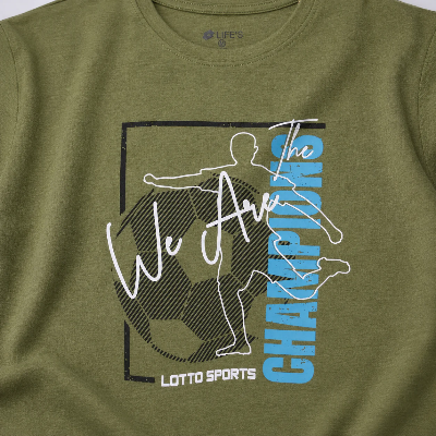 Picture of OLIVE T-SHIRTS SPORTS FOR MEN 8AE1P21