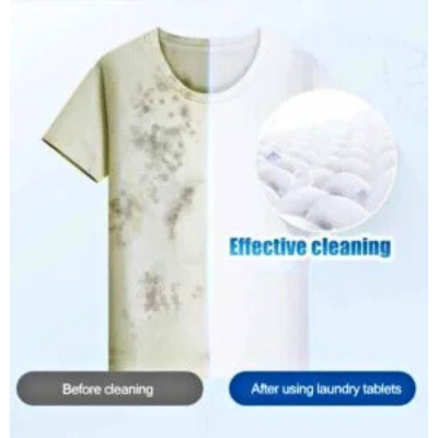 Picture of 10 pieces laundry detergent tablet-Multicolor