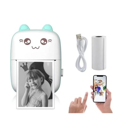 Picture of Mini Thermal Bluetooth Printer-White