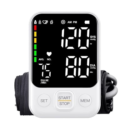 Picture of Digital Arm Blood Pressure Monitor-White