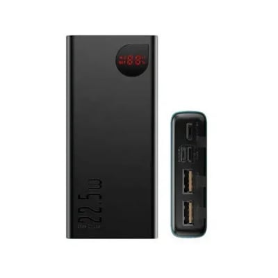 Picture of Baseus Adaman 22.5W 20000mAh Metal Digital Display Quick Charge Power Bank-Black