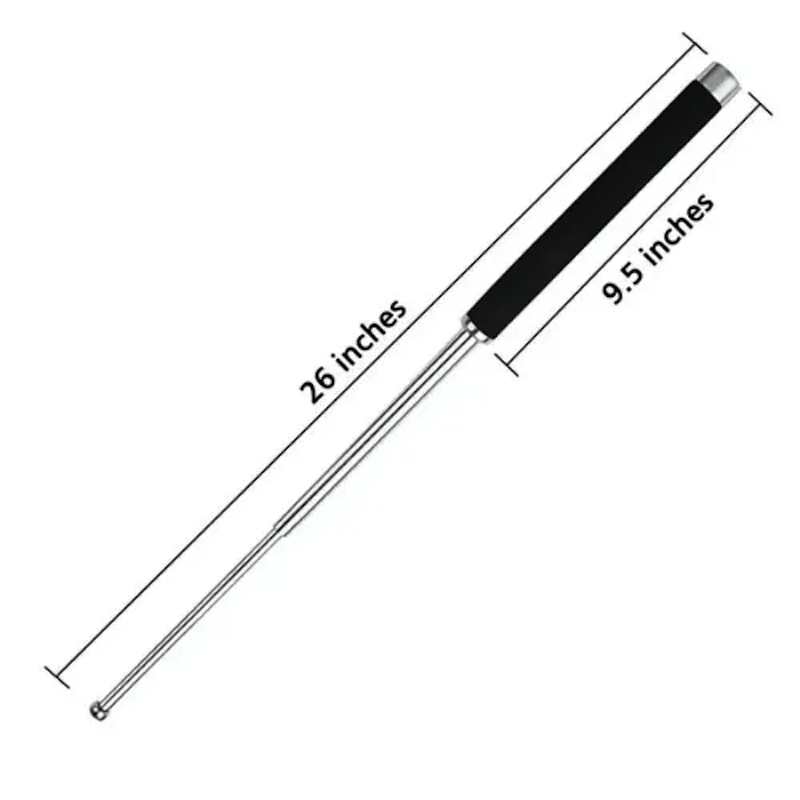 Picture of Momentum 26" Telescopic Staff – Durable, Rust-Proof & Easy to Carry-Grey
