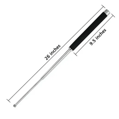 Picture of Momentum 26" Telescopic Staff – Durable, Rust-Proof & Easy to Carry-Grey