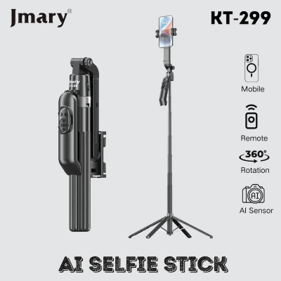 Picture of Jmary KT-299 AI Tracking Selfie Tripod-Matte Black