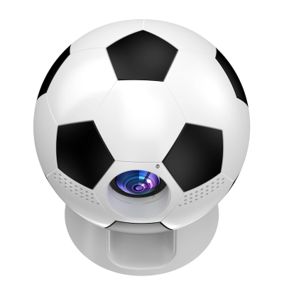 Picture of Football Style Android Portable Mini Projector with 170 Ansi Lumens-White & Black