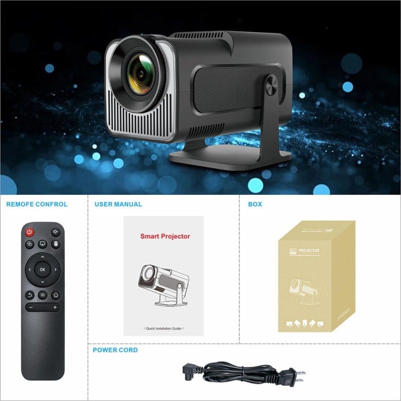 Picture of HY 320 Mini High Quality Android Projector-Black