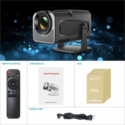 Picture of HY 320 Mini High Quality Android Projector-Black